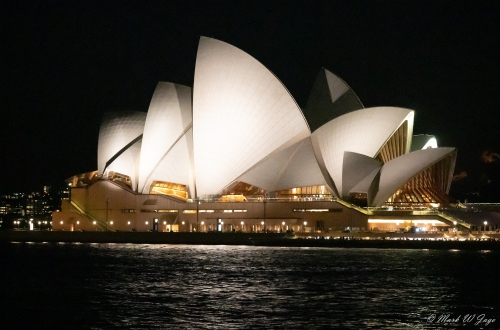 Sydney Opera House night image November 2022